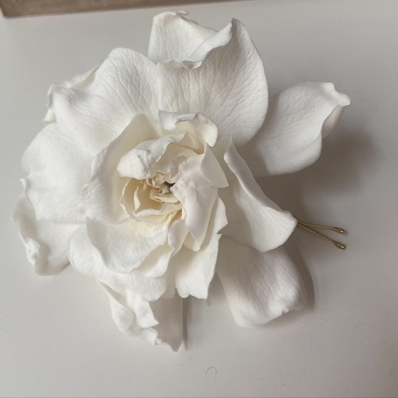 Gardenia Hair Clip